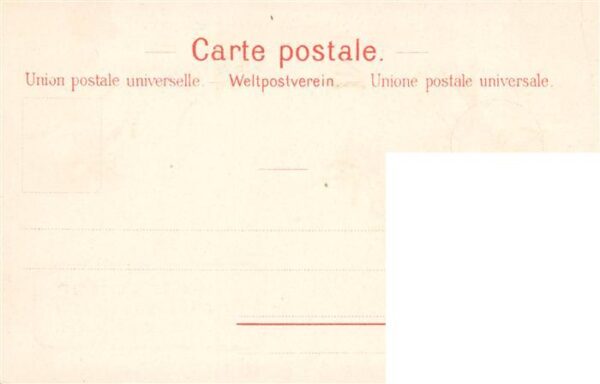 Briefmarken auf Postkarte Schweiz Max Lauber Canton Zuerich – Bild 2