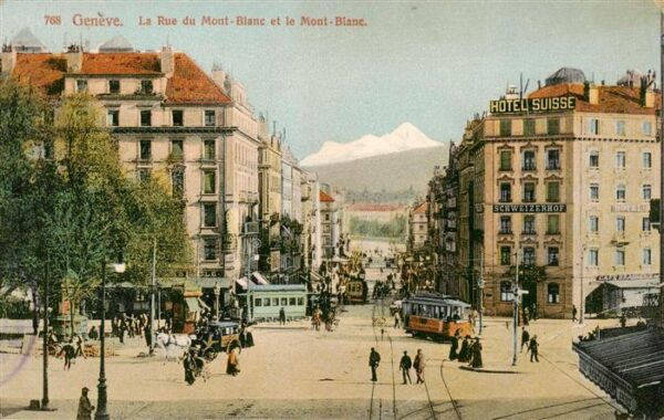 Strassenbahn Tramway-- Geneve