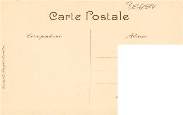 Belgien Belgium Belgie Karte Belgique Litho – Bild 2