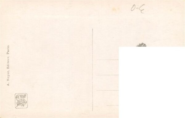 Verlag Salon de 1912 Nr. Nr. 1487 L Heure du lait en haute Alsace A.N.Paris – Bild 2
