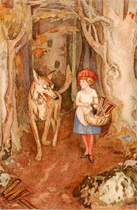 Maerchen Sagen fairy tale conte Gala Peter Rotkaepchen