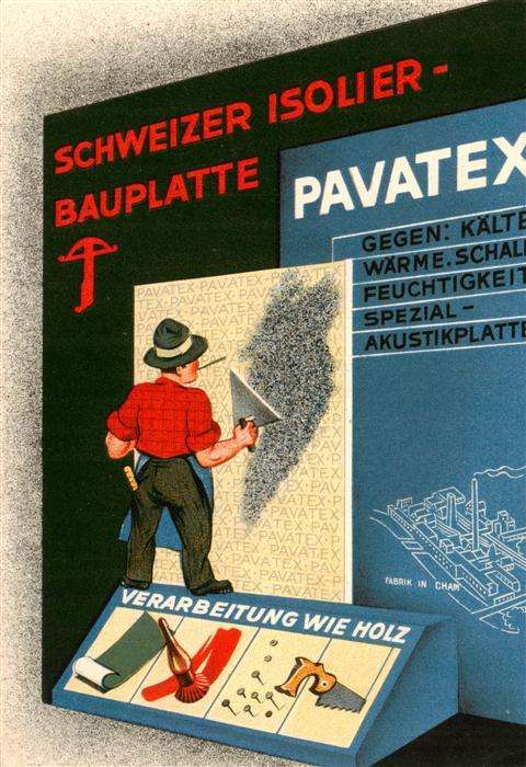 Handwerk Pavatex Schweiz Isolier
