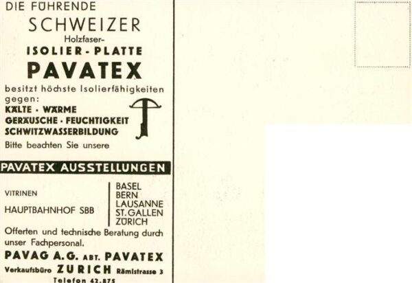 Handwerk Pavatex Schweiz Isolier – Bild 2