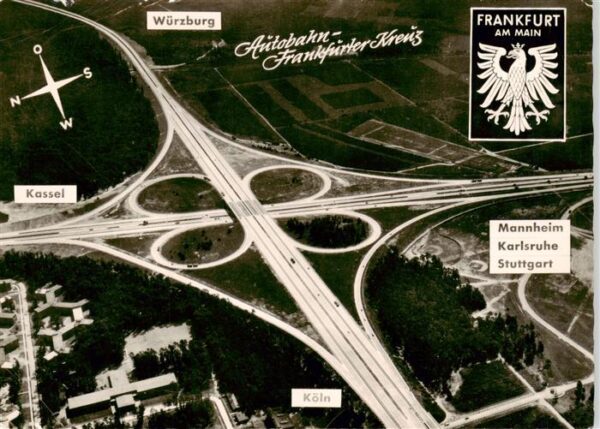 Autobahn Frankfurt am Main Kreuz