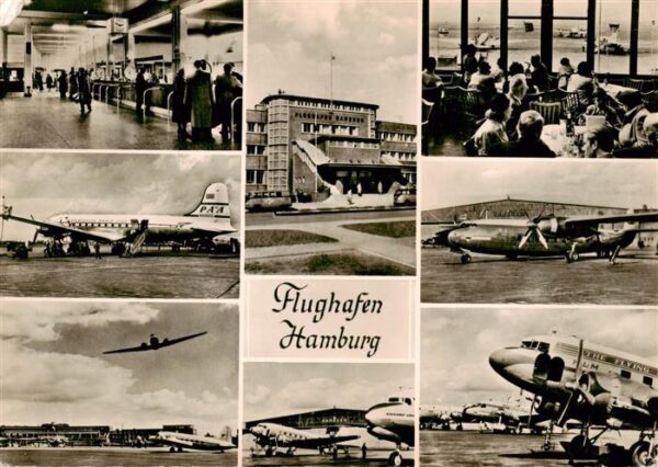 Flughafen Airport Aeroporto Hamburg