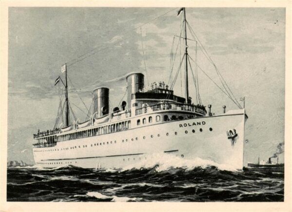 Dampfer Oceanliner LLOYD Bremen D. Roland