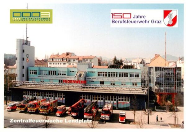 Feuerwehr Fire-Brigade Pompiers Bomberos Zentralfeuerwache Lendplatz Granz