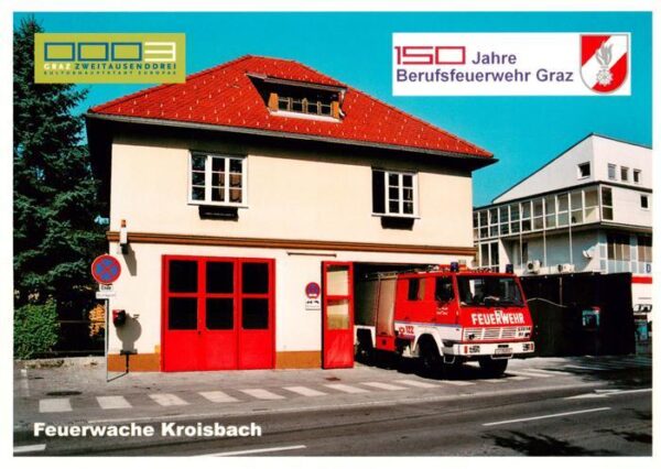 Feuerwehr Fire-Brigade Pompiers Bomberos Granz Steiermark Feuerwache Kroisbach