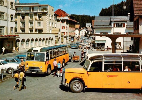 Postbus Omnibus Lenzerheide Postplatz