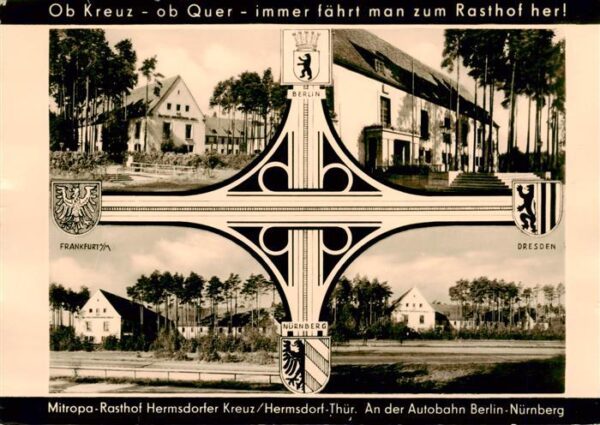 Autobahn Mitropa Hermsdorfer Kreuz Berlin Nuernberg