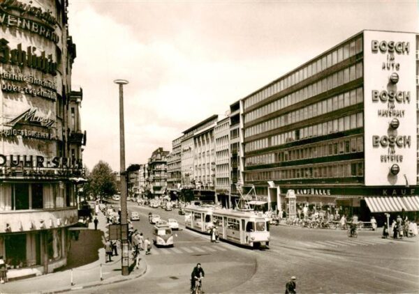 Strassenbahn Tramway-- Koeln am Rhein Hohenzollernring