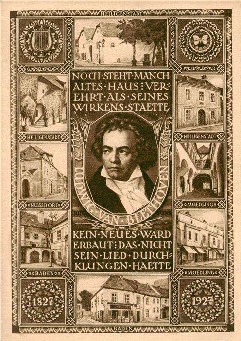 Beethoven Noch steht manch altes Haus