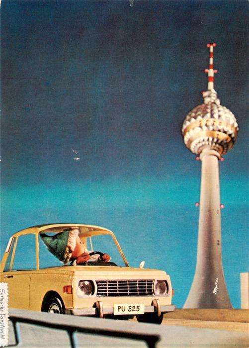 Sandmann Sandmaennchen Auto Fernseherturm