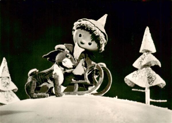 Sandmann Sandmaennchen Hase Schliten