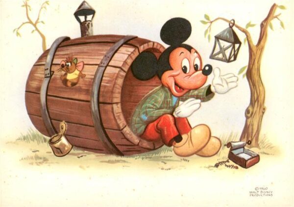 Micky Maus Mickey Mouse Disney Walt 1960 Walt Disney