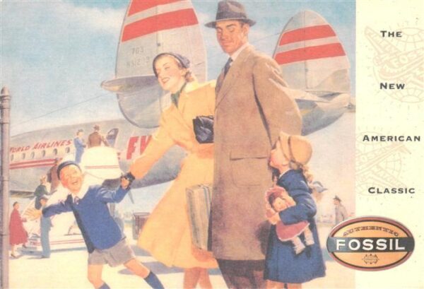 Flugzeuge Zivil Fossil American Classic