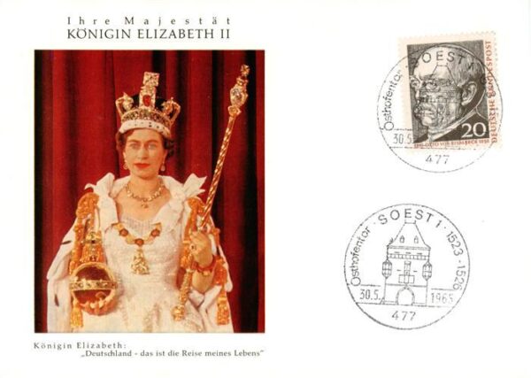 Adel England Koenigin Elisabeth 2 Soest