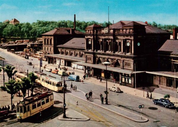 Strassenbahn Tramway-- Mainz Hauptbahnhof