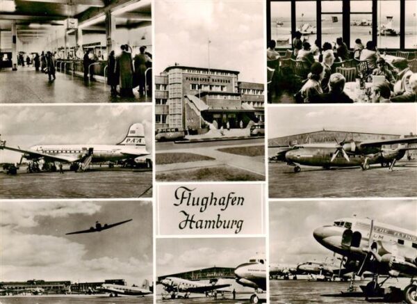 Flughafen Airport Aeroporto Hamburg
