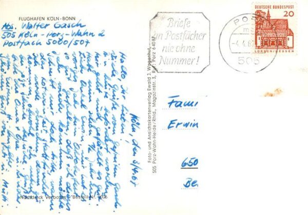 Flughafen Airport Aeroporto Koeln Bonn – Bild 2