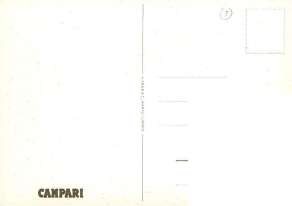 Werbung Reklame Campari aperitif – Bild 2