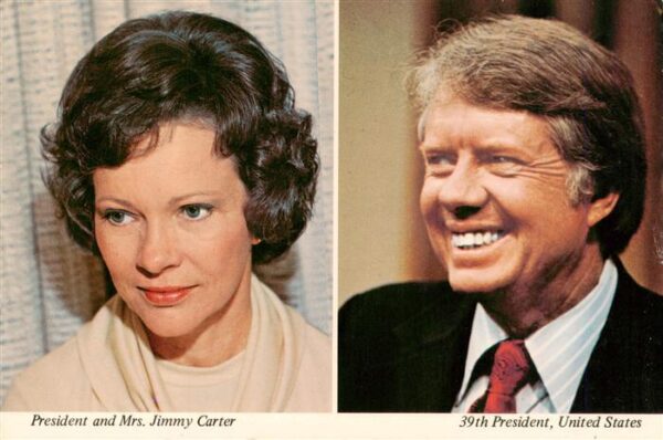 Politik Politics Politique President an Mrs. Jimmy Carter