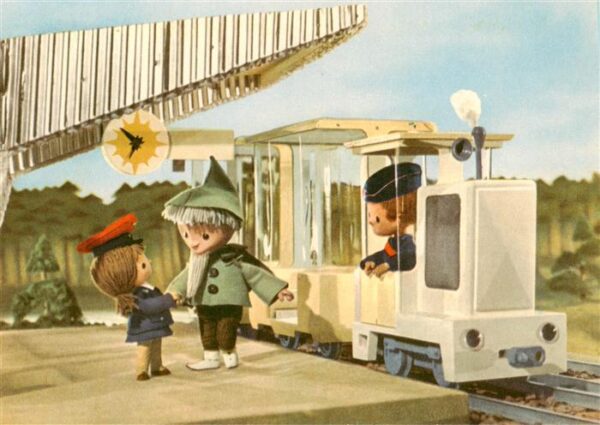 Sandmann Sandmaennchen Eisenbahn