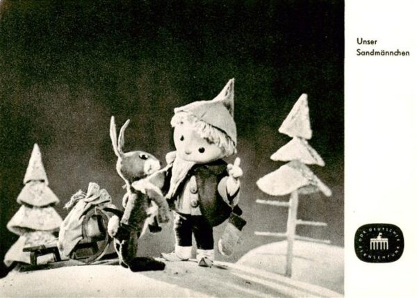 Sandmann Sandmaennchen Hase Winter
