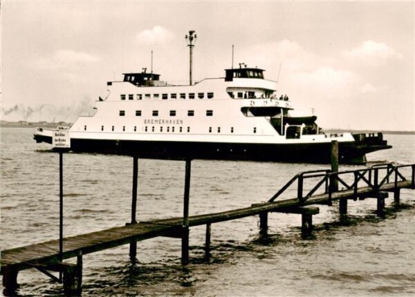 Faehre Ferry Bac Traghetto-- Bremerhaven Blexen
