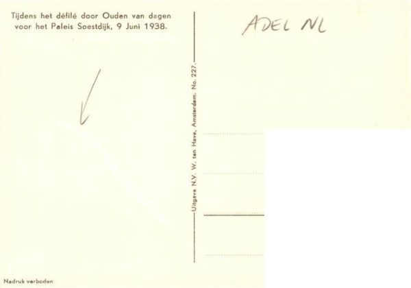 Adel Niederlande Tijdens Ouden Paleis Soestdijk – Bild 2
