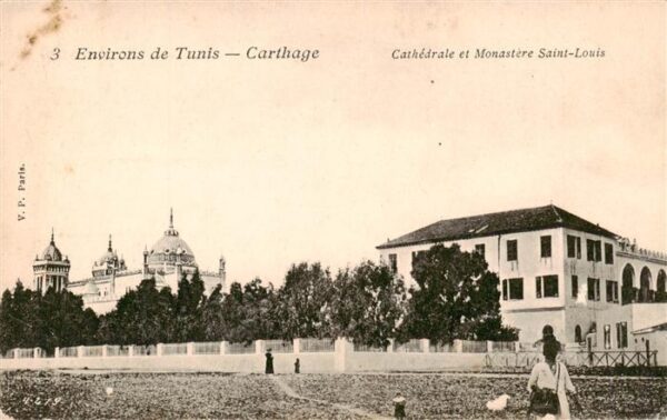Carthage  Karthago Carthago Tunesie Cathedrale et Monastere Saint Louis