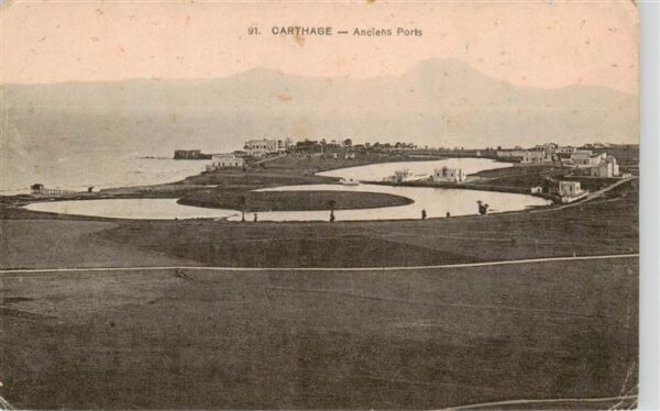 Carthage  Karthago Carthago Tunesie Anciens Ports