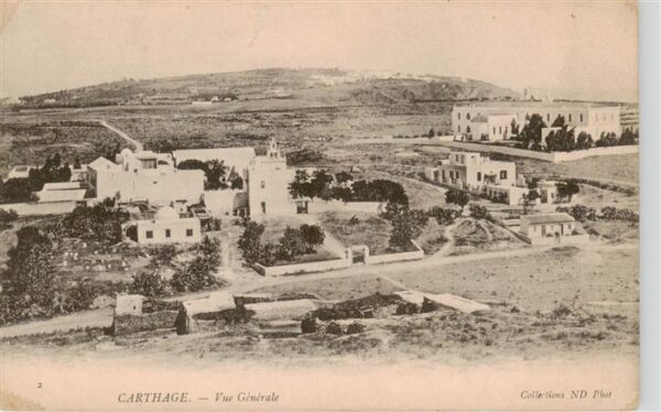 Carthage  Karthago Carthago Tunesie Vue generale