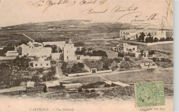 Carthage  Karthago Carthago Tunesie Vue generale