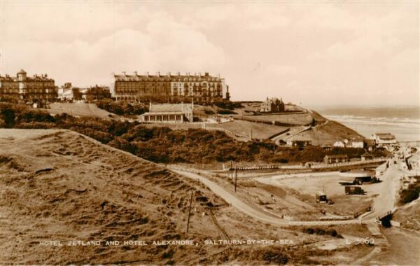 Saltburn-by-the-Sea UK Hotel Zetland and Hotel Alexandre