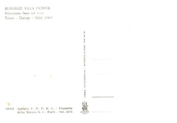 Milano Marittima Cervia IT Albergo Villa Piorita Ristorante – Bild 2