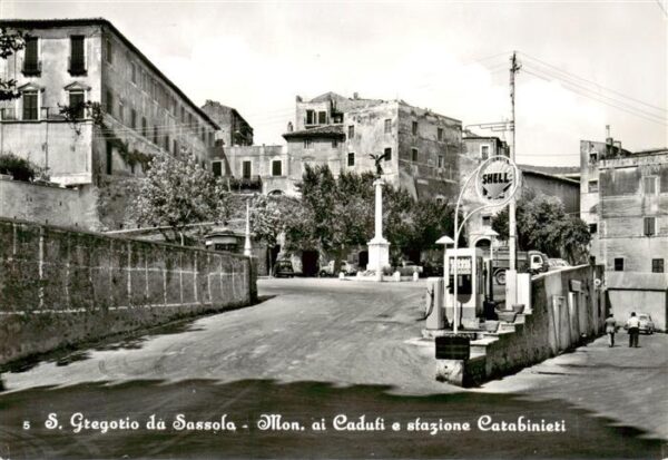 San Gregorio da Sassola Roma Rom IT Mon ai Caduti e stazione Carabinieri