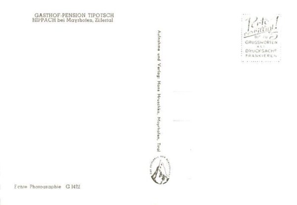Hippach Tirol AT Gasthof Pension Tipotsch – Bild 2