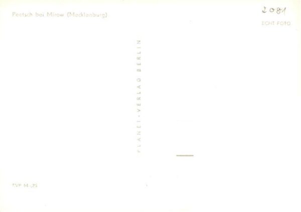 Peetsch Mirow Dorfmotiv – Bild 2