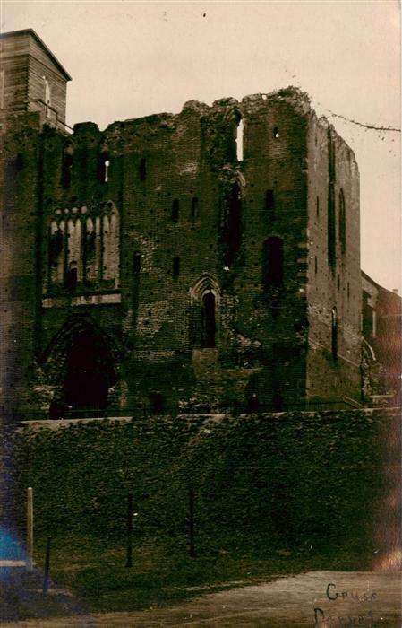 Dorpat Tartus Tartu Estonia Ruine