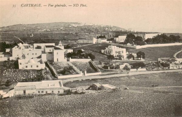 Carthago Carthage Karthago Tunesie Vue Generale