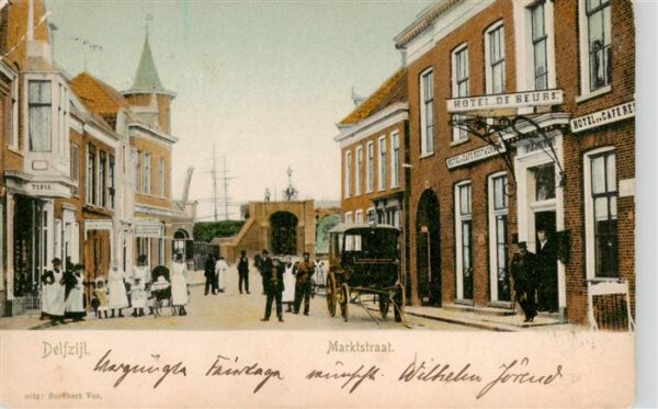Delfzijl NL Marktstraat