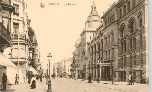 Ostende Oostende West-Vlaanderen Belgie Le Theatre