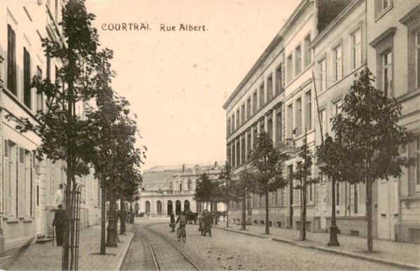 Courtrai Kortrijk Flandre Belgie Rue Albert