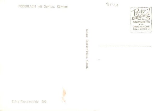 Foederlach Wernberg Kaernten AT mit Gerlitze – Bild 2