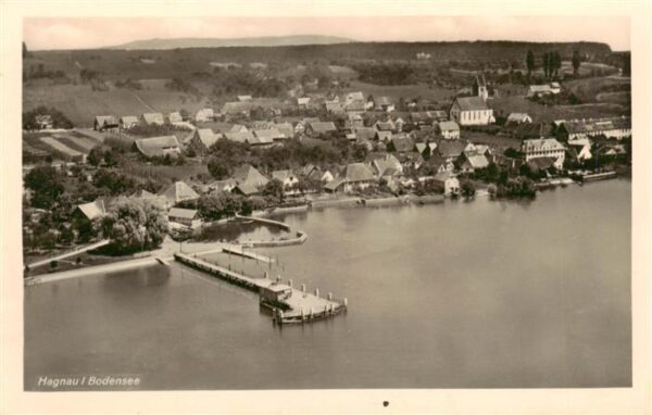 Hagnau Bodensee Fliegeraufnahme