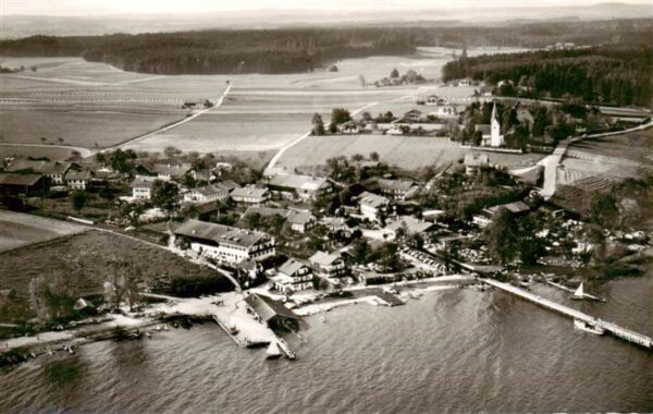 Gstadt Chiemsee Fliegeraufnahme