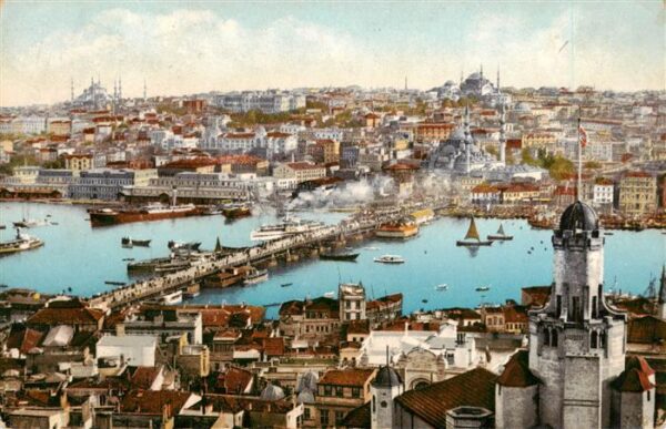 Constantinople Le Pont de Galata