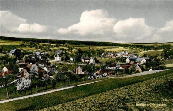 Breitenbrunn Odenwald Panorama