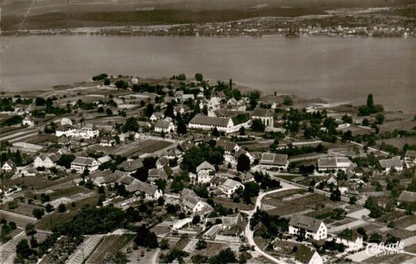 Insel Reichenau Bodensee Fliegeraufnahme